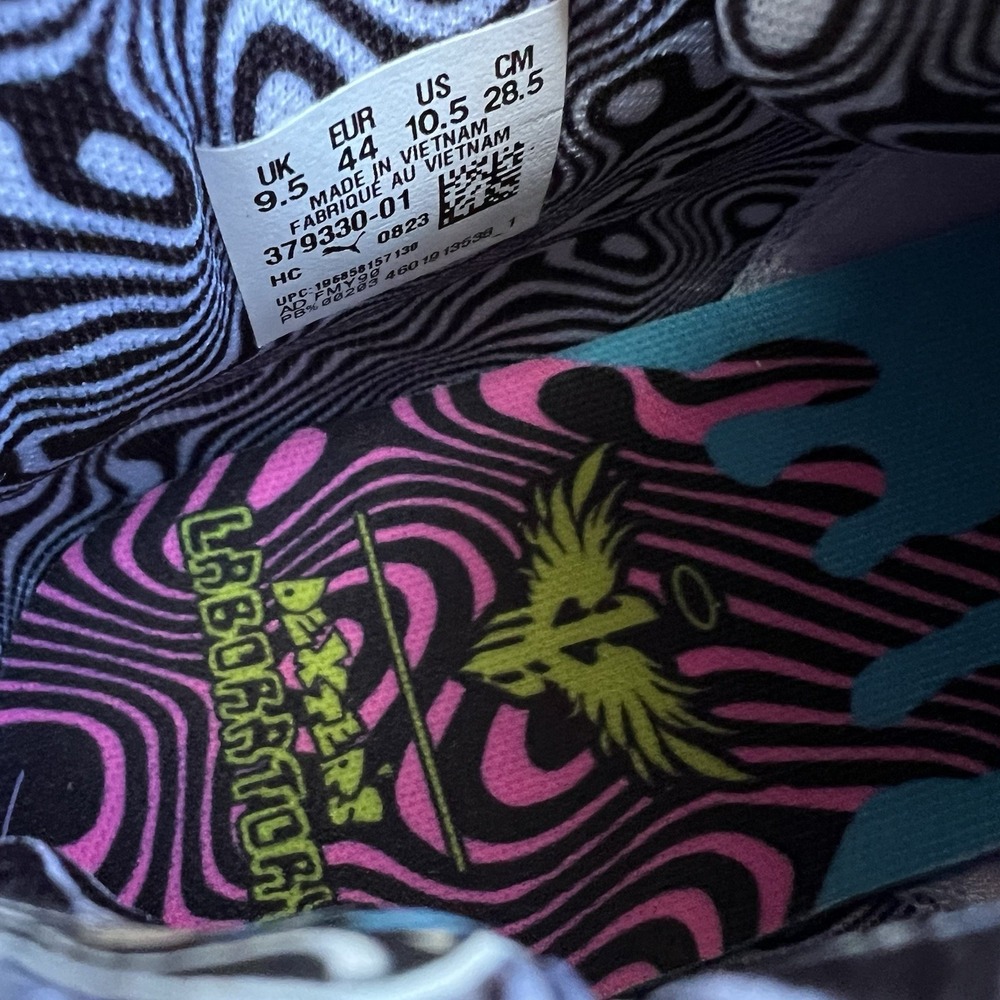 Puma MB.03 Dexter's Laboratory Multicolor Melo 379330-01 Men Sneakers New 10.5 - Picture 7 of 10